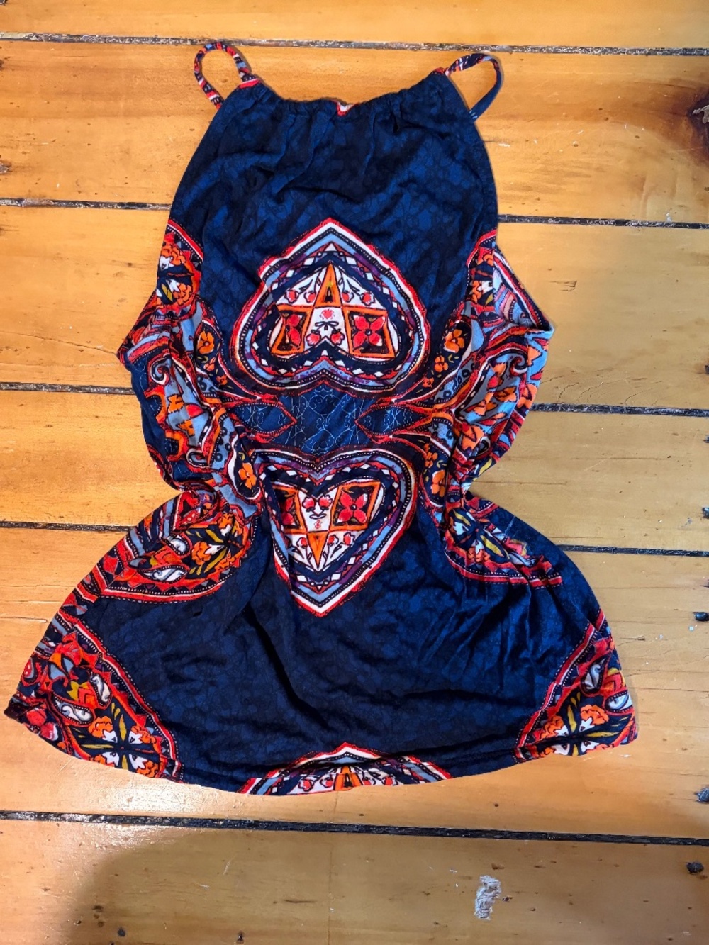 Patterned Tank Top